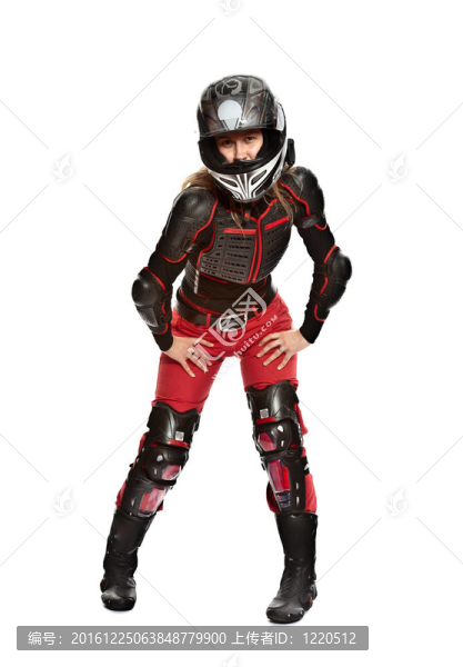 女孩-摩托車騎士