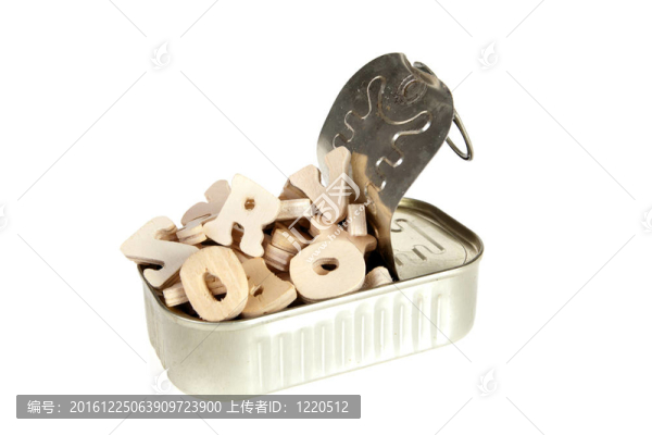 罐內(nèi)木制字母