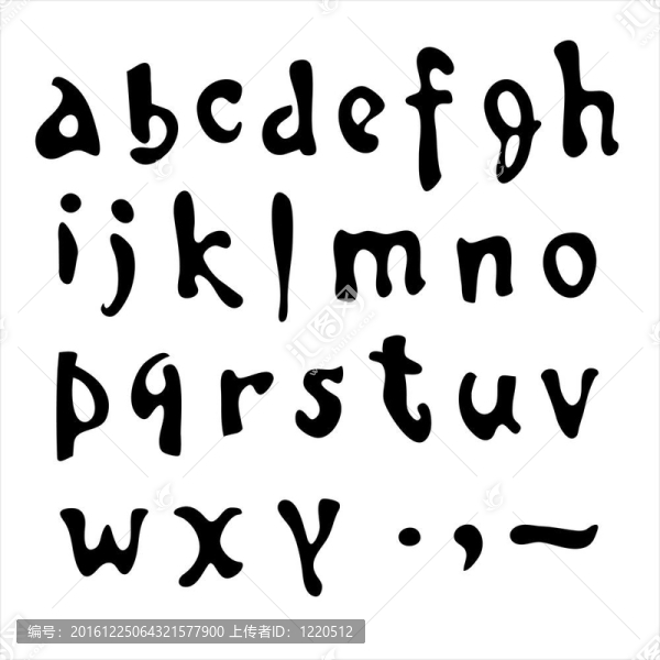 向量的字母。