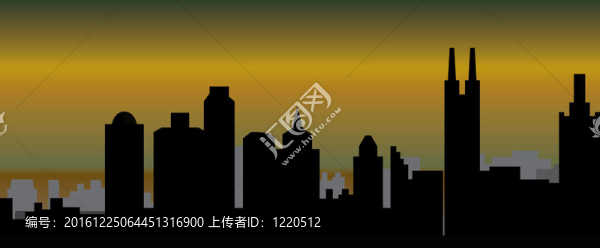 中國廣州天際線