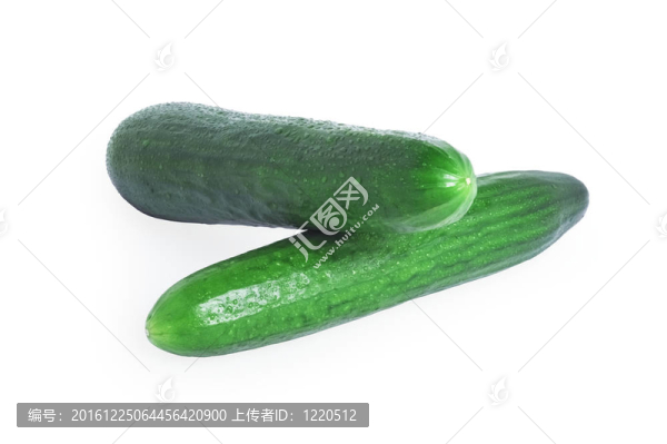 兩只大綠黃瓜