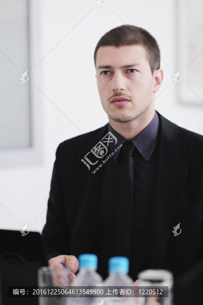 研討會(huì)上的商人