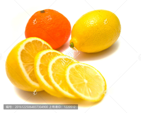 新鮮的檸檬和Tangerine夜店