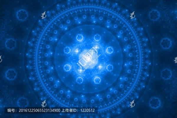 藍(lán)色曼陀羅
