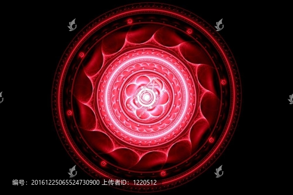 紅色曼陀羅