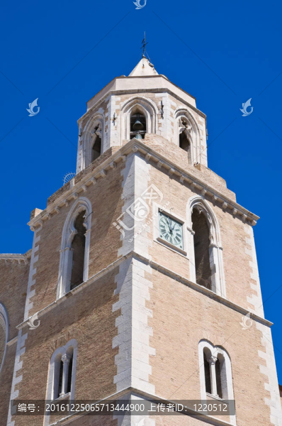 大教堂。Lucera。普利亞。意大利.