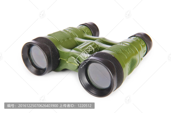 白色的軍用望遠鏡