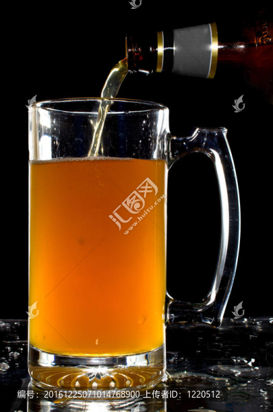 琥珀啤酒杯