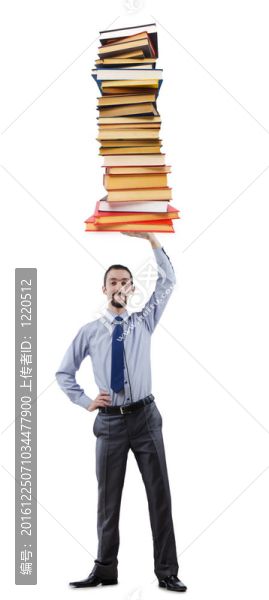 商人與白色書籍