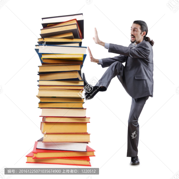 商人與白色書籍