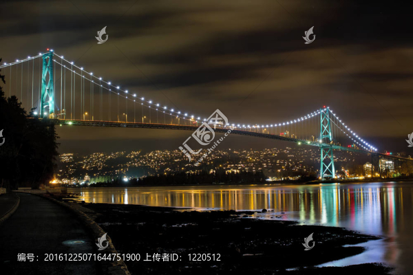 獅門橋夜間