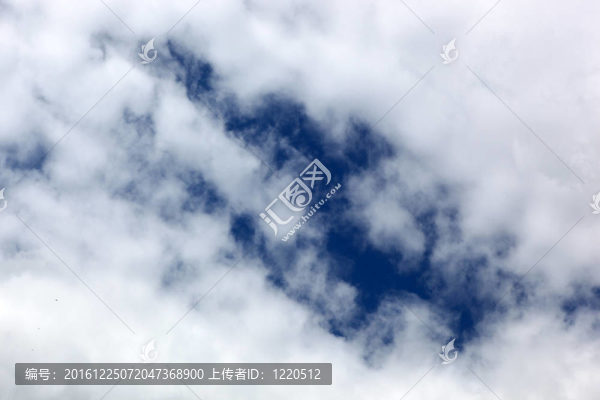 藍(lán)色的天空