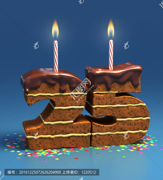25號生日蛋糕
