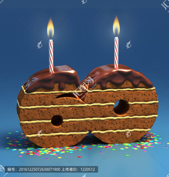 60號(hào)生日蛋糕