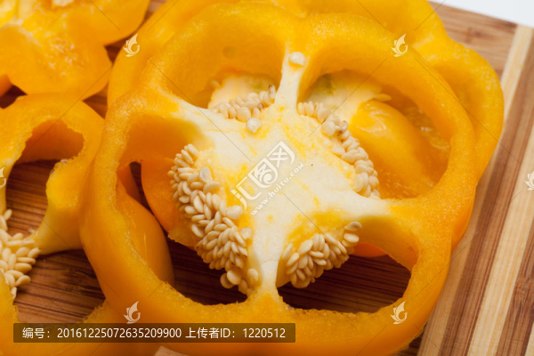 黃椒特寫