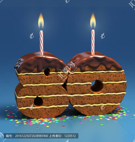 80號(hào)生日蛋糕