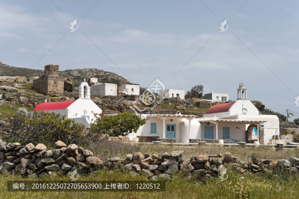 典型的米科諾斯島建筑