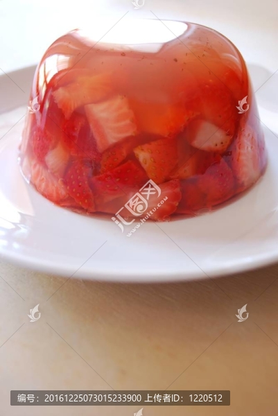 草莓果凍