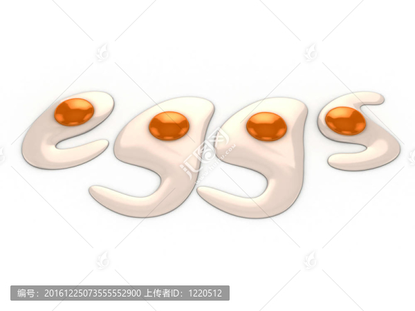 雞蛋3D概念