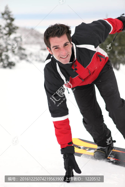 鋼鐵俠與滑雪板