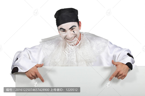 打扮的人
