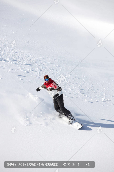 練習(xí)滑雪的人