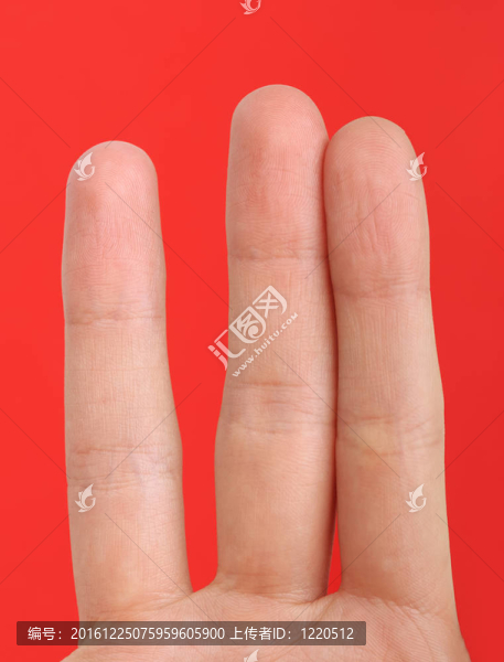 關(guān)閉了的手指