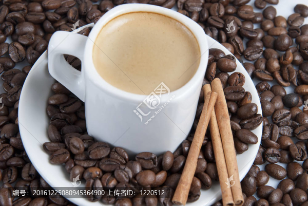 咖啡豆杯。