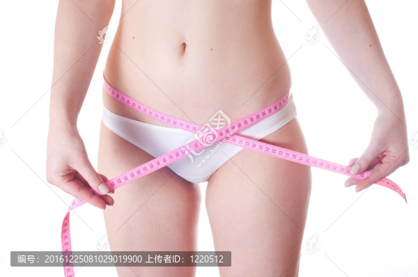 女孩量腰圍