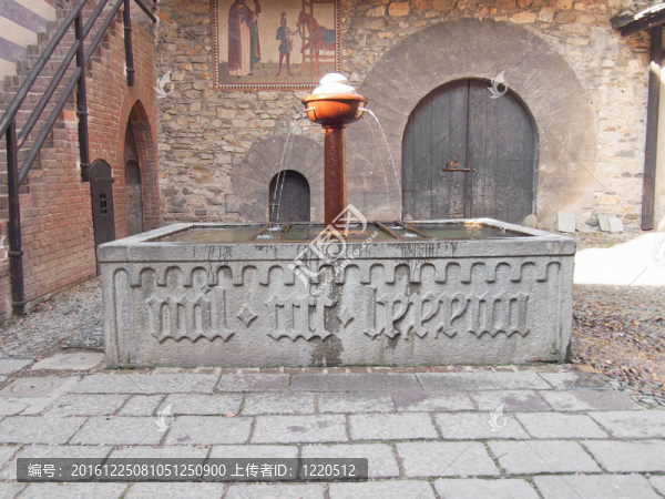 Castello,Medievale；都靈；意大利