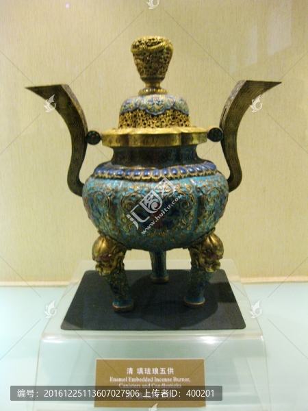 填琺瑯五供