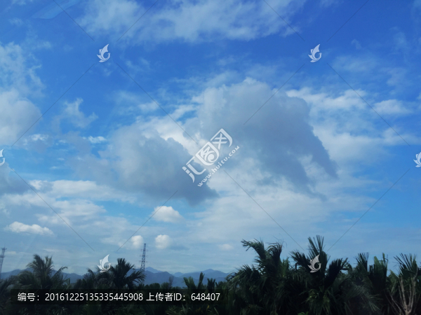 藍(lán)天白云