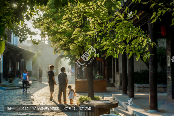 臺(tái)兒莊古城街景