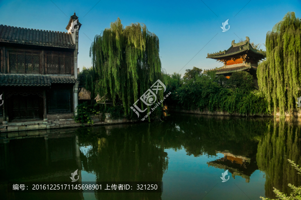 臺(tái)兒莊古城水景風(fēng)光