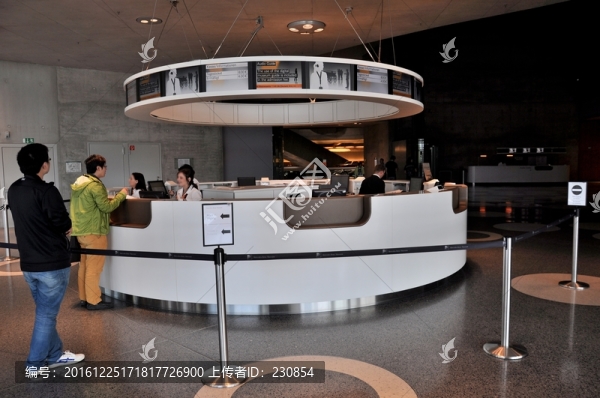 展覽館前臺(tái)