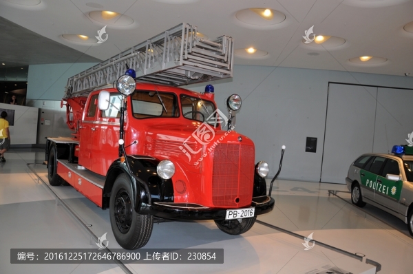 奔馳汽車博物館,消防車