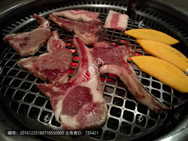 烤羊排