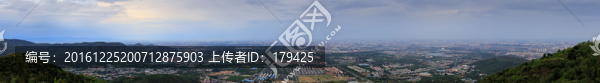 西山遠(yuǎn)眺北京城西城區(qū)全景