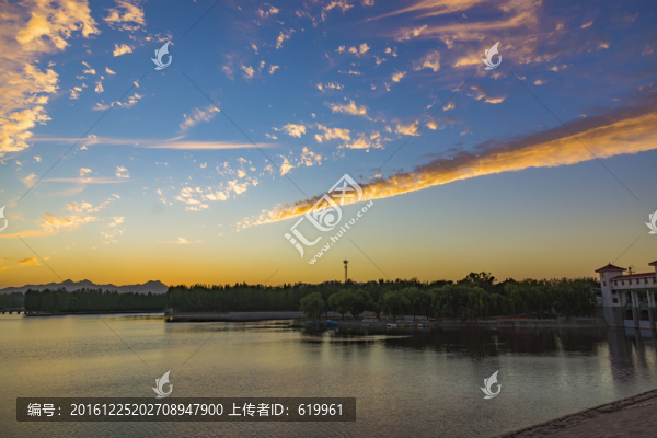 晚霞