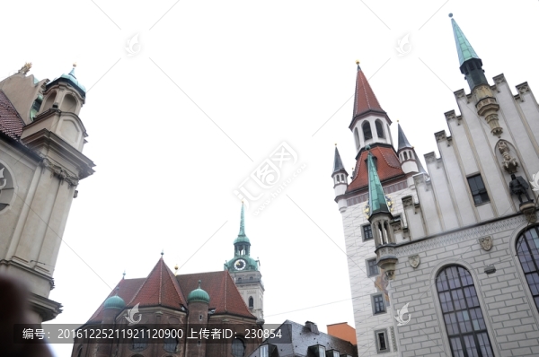 歐式建筑,德國街景