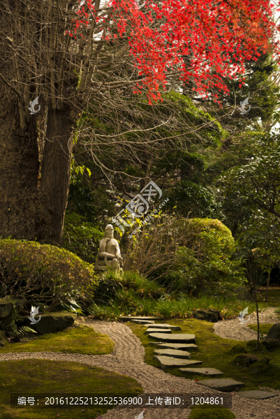 日本鐮倉神社園景