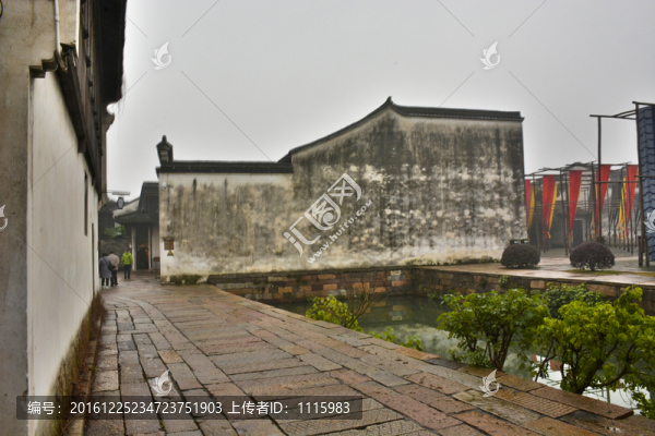 江南古鎮(zhèn)石板路