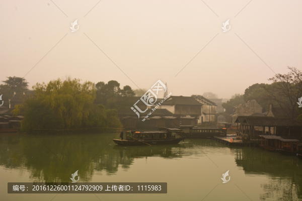 江南水鄉(xiāng)黃昏