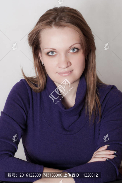 商業(yè)女孩的肖像