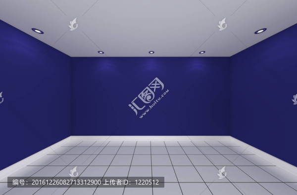 空室彩色墻