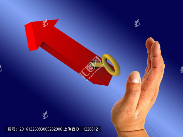 紅色箭頭手