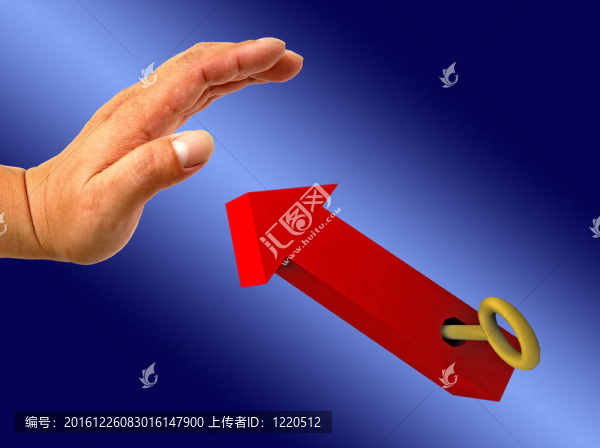 紅色箭頭手