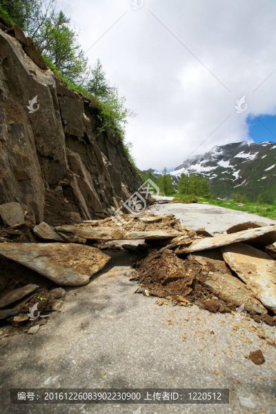瑞士山區(qū)危險公路