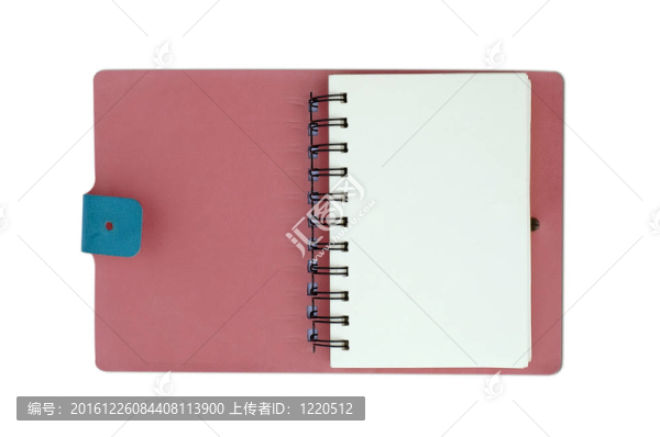 白色筆記本