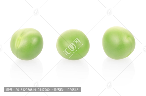 綠色的豌豆